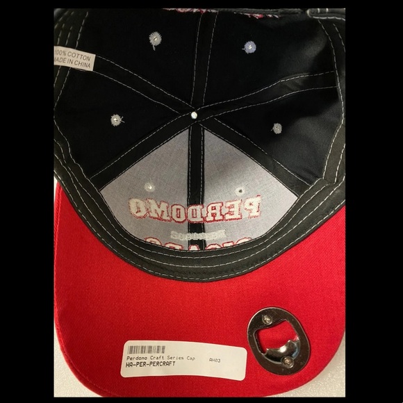 Perdomo Cigars Hat w/ Bottle Opener On Bill Embroidered, Adjustable, Brand New! - Picture 8 of 8